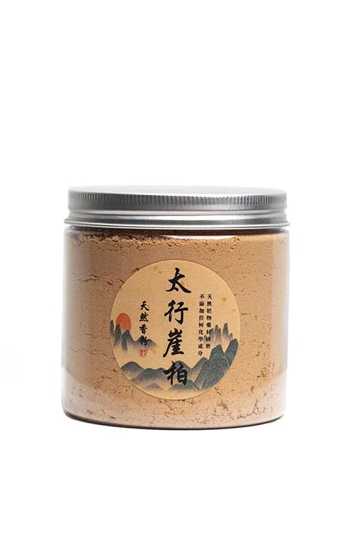 120g Natural Pure Wood Powder Fireproof Agarwood Sandalwood Incense Powder for Home Office Indoor Aroma & Incense Making