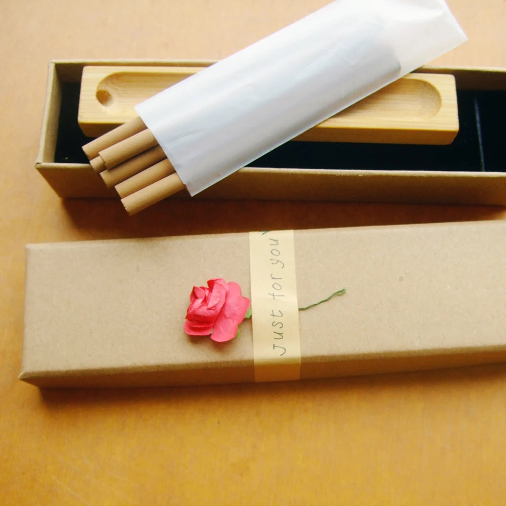 Natural Agarwood Incense Sticks 6mm 10.5cm for Meditation