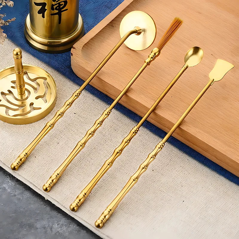 Incense Burner Set Aromatherapy Making Kit Agarwood Sandalwood Incense Print Mold Yoga Meditation DIY Home Aromatherapy Tools