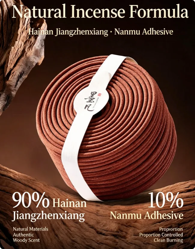 True Fragrance Agarwood Sandalwood  Natural Aromatherapy Household Indoor Lasting Incense Buddha Homework Incense