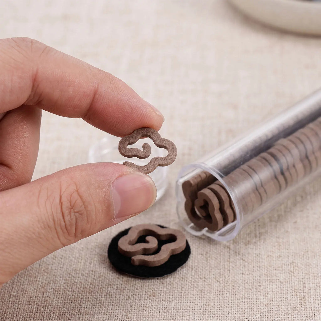5 Boxes Traditional Chinese Incense Agarwood Cloud Slow Burning Relaxing Aromatic Incense for Home Frankincense Cones