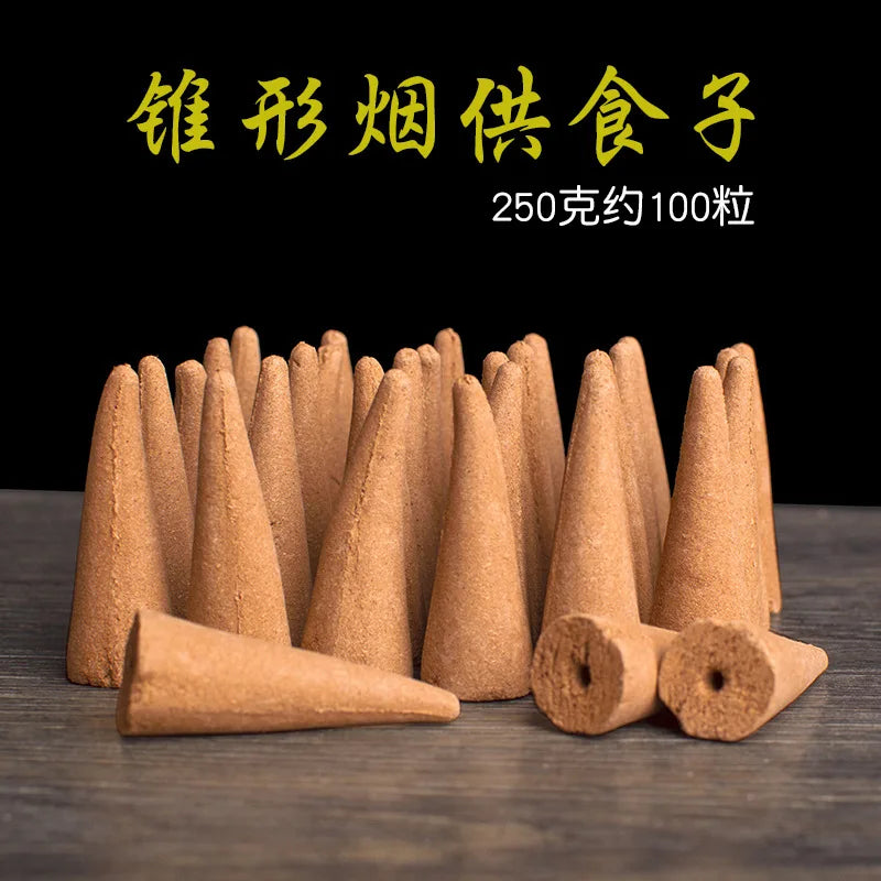 250g Natural Tibetan Incense Bulk Backflow Cone Aroma Therapy Home Fragrance Relax Refresh Home Fragrance Products