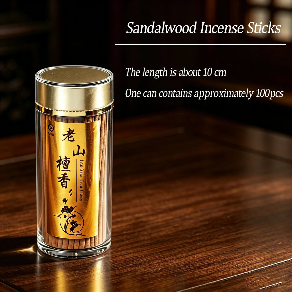 One Can Contains about 100 Pieces of Canned Western Incense Sticks, Traditional Handmade, with Long-Lasting Fragrance and a Long Burning Time, Suitable for Home, Office, and Entertaining Guests, Freshening and Purifying the Air, Calming the Mind