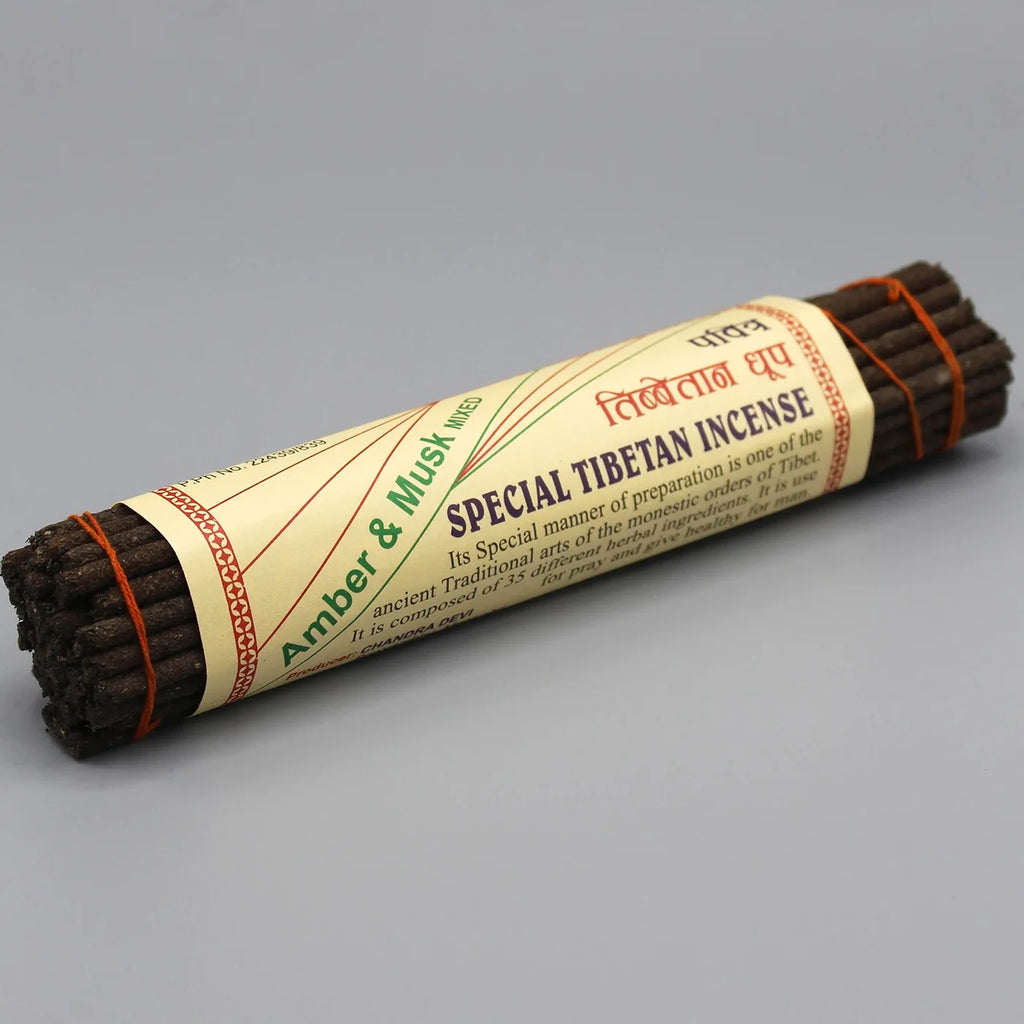 44PCS Authentic Tibetan Incense Sticks Aromatic Incense for Positive Energy Palo Santo Incense Sticks for Spiritual Cleansing