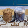 2.5 Hours Qinan Coil Incense Natural Agarwood Temple Worship Home Indoor Incense Purify The Air Calm The Mind and Aid Sleep