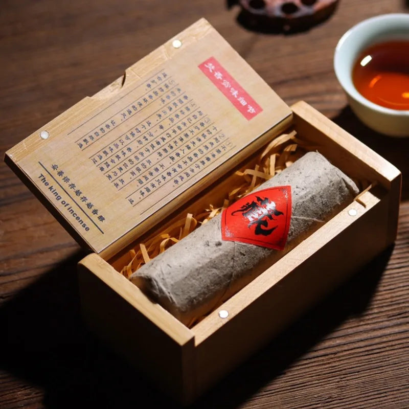 50g Natural Agarwood Incense Sticks Gift Box Hainan Chinese Sleep Office Household Lasting Tea House Purifying Air Joss Stick