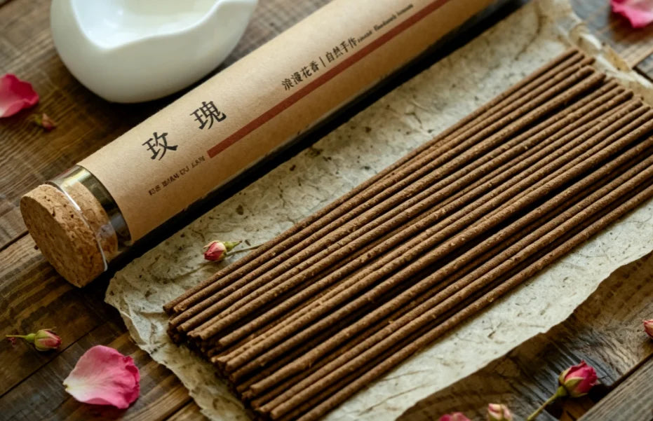 30 grams of lavender tea fragrance, combined with jasmine, rose, sandalwood and agarwood granules