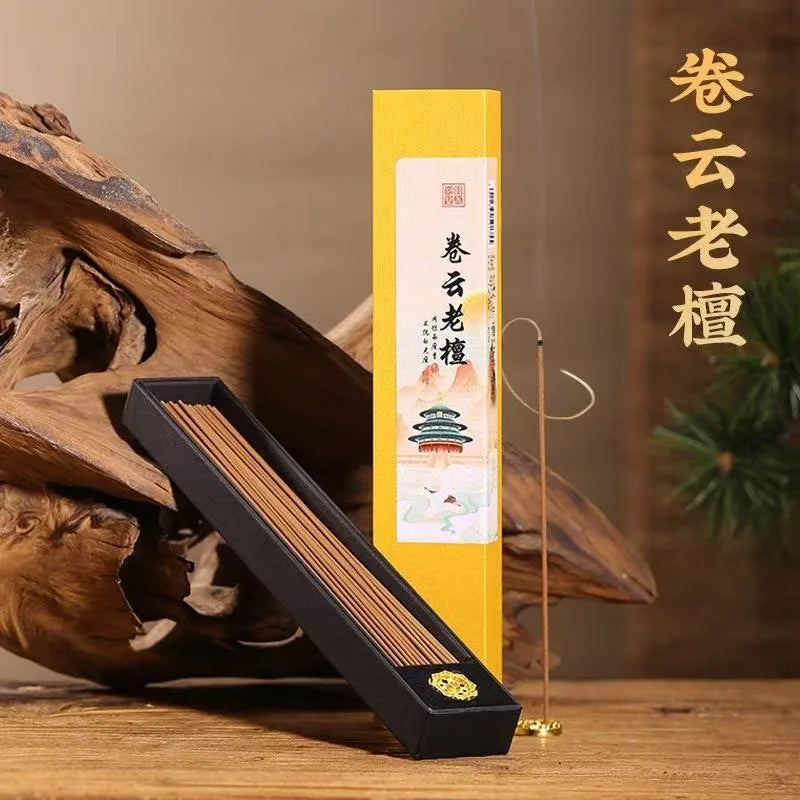 Hot Trending Wuchen Incense Sticks, Natural Agarwood Incense, Deep Woody Scent for Home Meditation Yoga