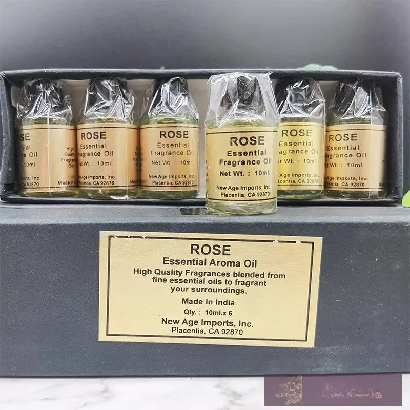 10ml Essential Oils/Rose Jasmine Patchouli Lavender Sacred Wood/Home Indoor Purify The Air and Soothe Invigorate The Spirit