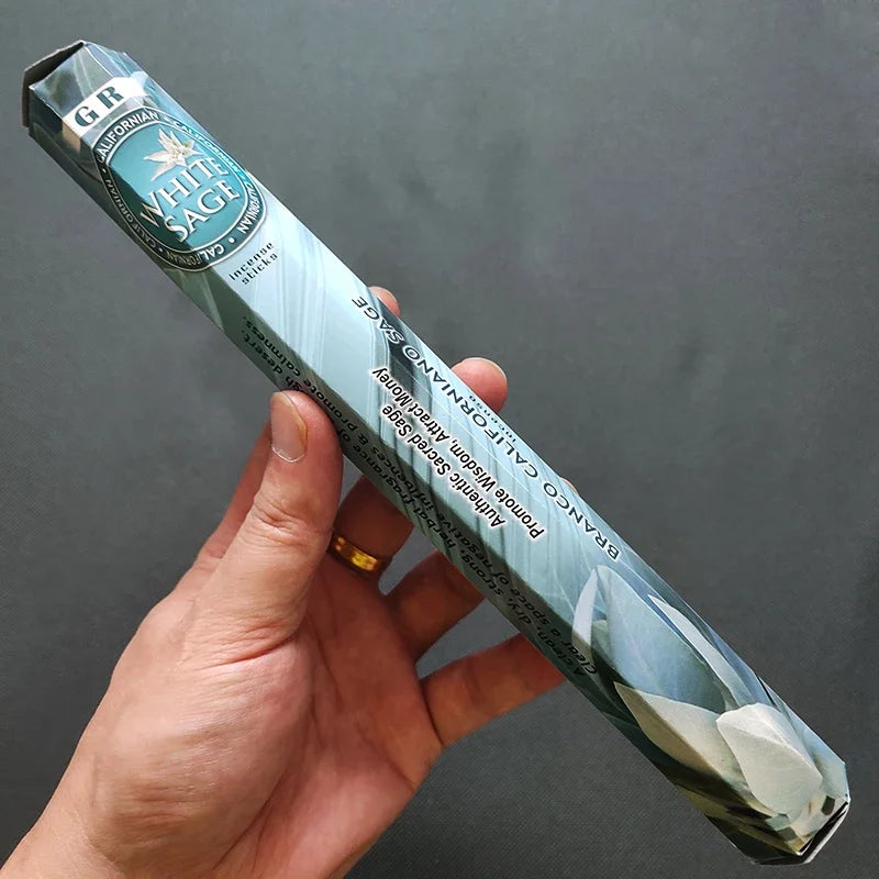 Y 20 Sticks Indian Incense White Sage Aromatherapy
