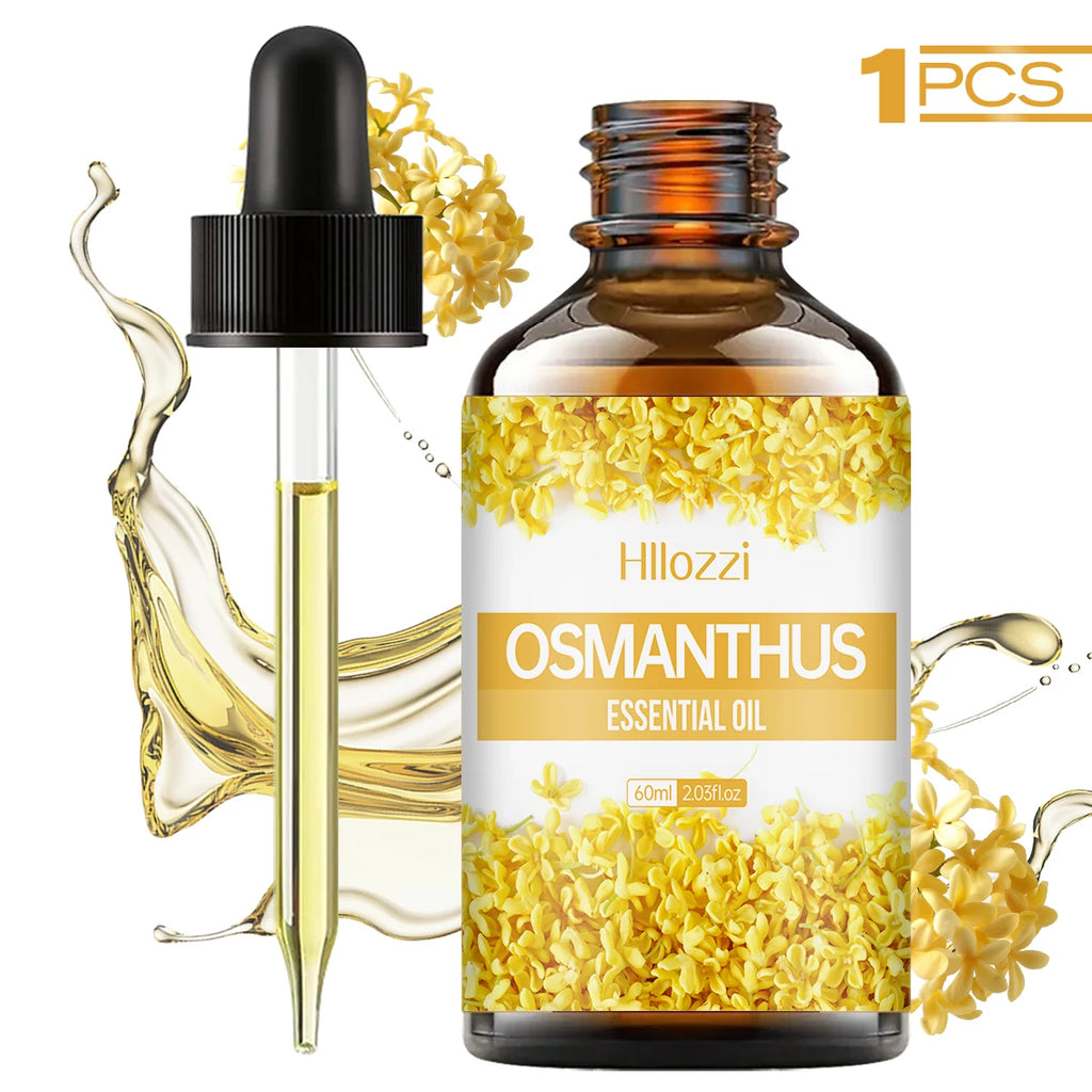 OSMANTHUS ESSENTIAL OIL a high-quality moisturizing nourishing massage oil with a refreshing scent, suitable for all skin types