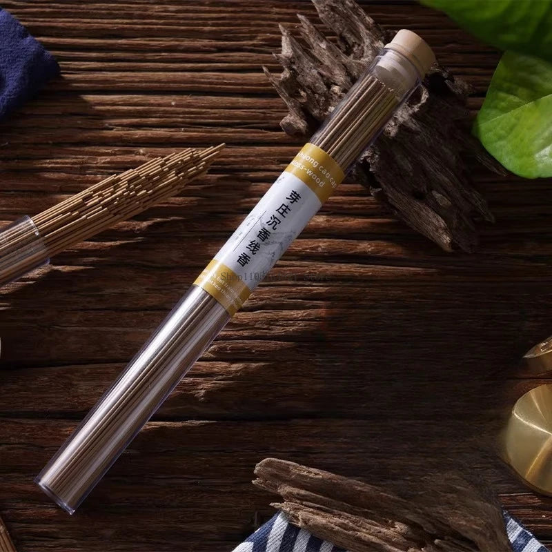 22G 7A Vietnam Nha Trang Agarwood Line Incense Household Study Meditation Help Sleep Soothe Body and Mind Aromatherapy Stick