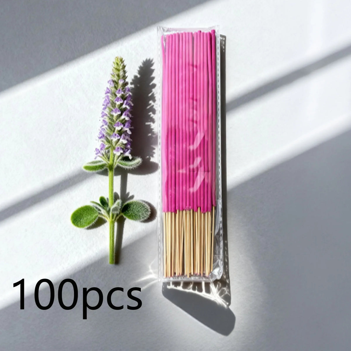 50/100/200/400/800 Pieces, Patchouli and Sandalwood Incense Sticks, Bamboo Stick Incense, Patchouli Scent for Odor Removal, Long-Lasting Fragrance, Suitable for Yoga and Meditation