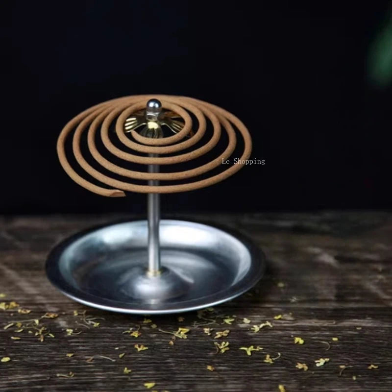 2 Hours Natural Nha Trang Agarwood Incense Coil Temple worship Indoor Air Purification Odor Removal Calming Mind Helping Sleep