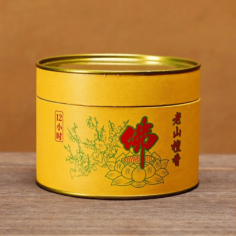 12 Hours Pure Natural Sandalwood/Worship Buddha Indoor Aromatherapy Pure Smell Remove Odor Lasting Fragrance Purification Air