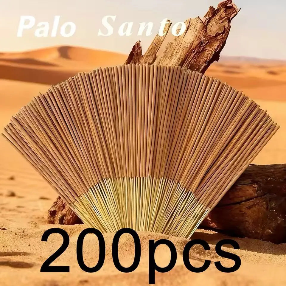 Natural Palo Santo Incense Sticks 50/100/200pcs Stick Incenses for Yoga, Meditation, Home, Office, Spa Bulk Sale