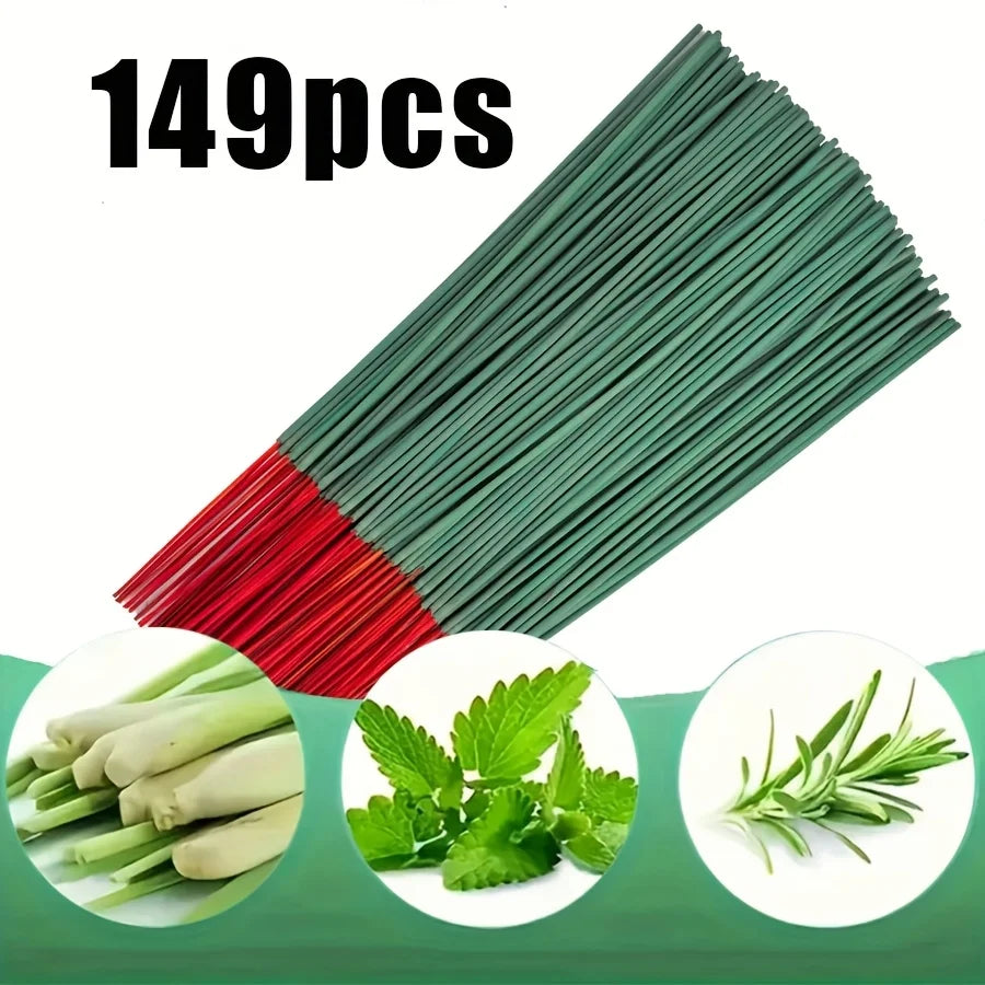 30/59/149 Pcs Lemongrass Thread Fragrance, Suitable for Home Use, Yoga, Long-Lasting Fragrance, Deodorizing