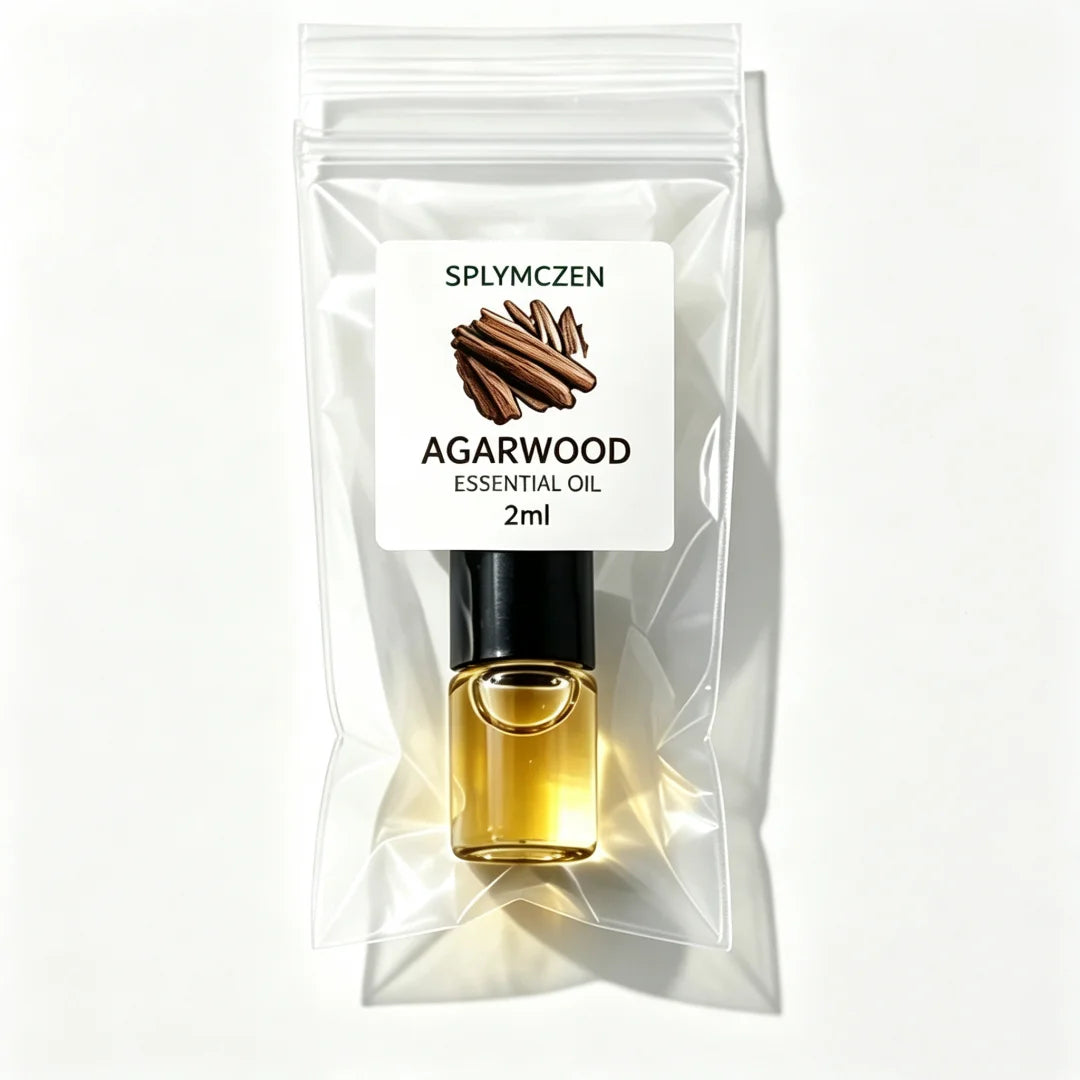 SPLYMCZEN Mini Botanical Essential Oil Collection 2ml Agarwood Neem Blue Lotus Mugwort Aromatic Oil for DIY Soap Candle Making
