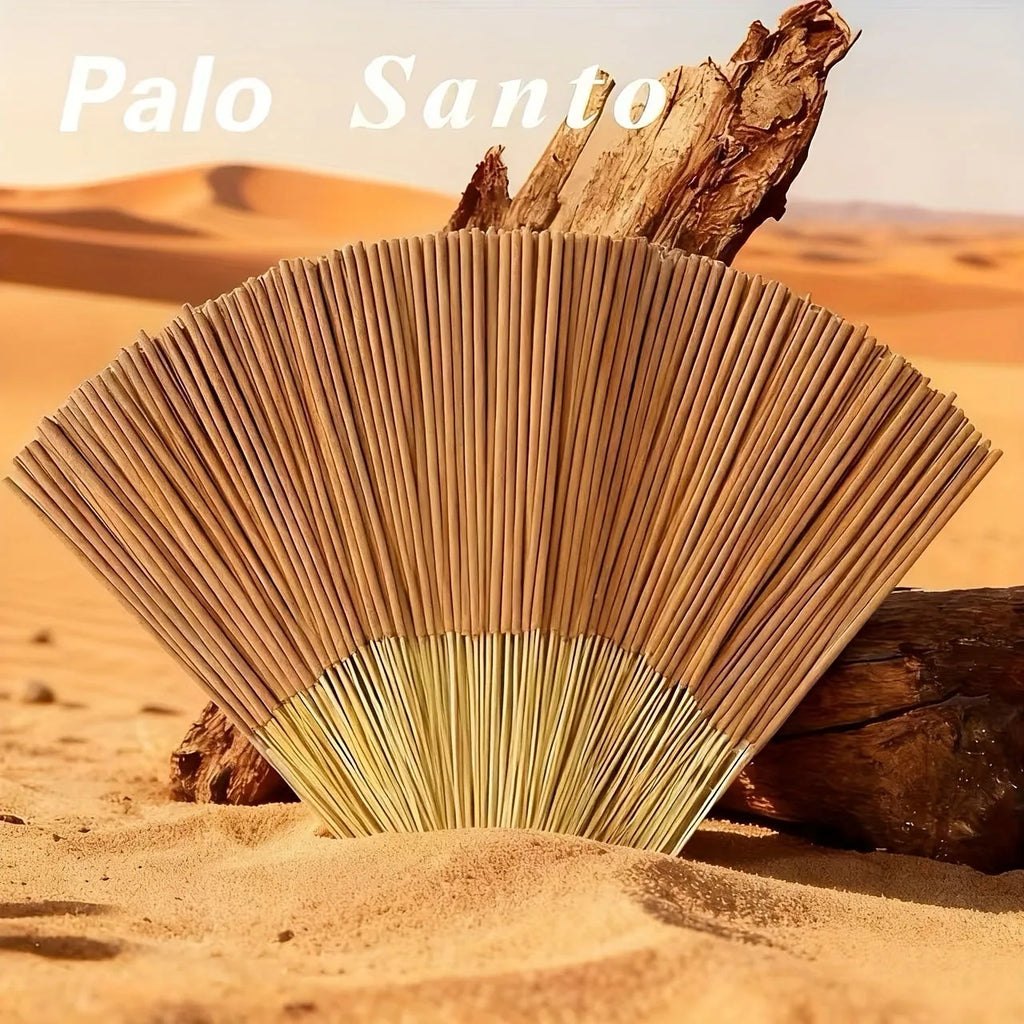 50/100/200 Palo Santo Incense Sticks - Natural Wooden Incense Sticks, Suitable for Yoga, Meditation, Home, Office, Spa and Holiday Gifts - Air Purification - Perfect for Spa and Relaxation, Meditation Essentials, Elegant Packaging, High-Quality Fragrance