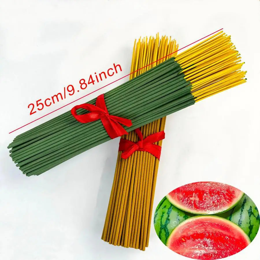 6 fruit flavored 25cm incense sticks with string fragrance for offices to remove odors and maintain long-lasting fragrance
