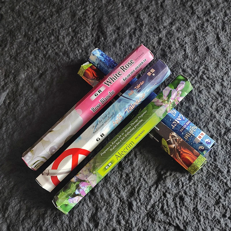 YXYMCF Sandalwood Palo Santo Incense Sticks 20-Pack