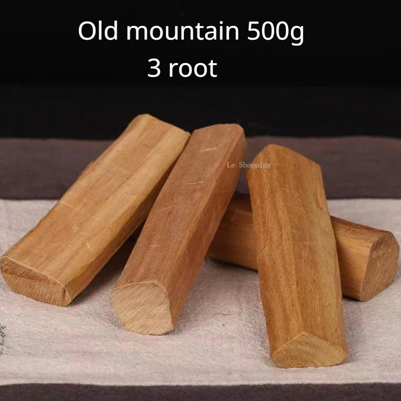 Old Mountain Sandalwood Log Material Natural Wild African Sandalwood Air Purification Carved Buddha Beads Aromatherapy Material