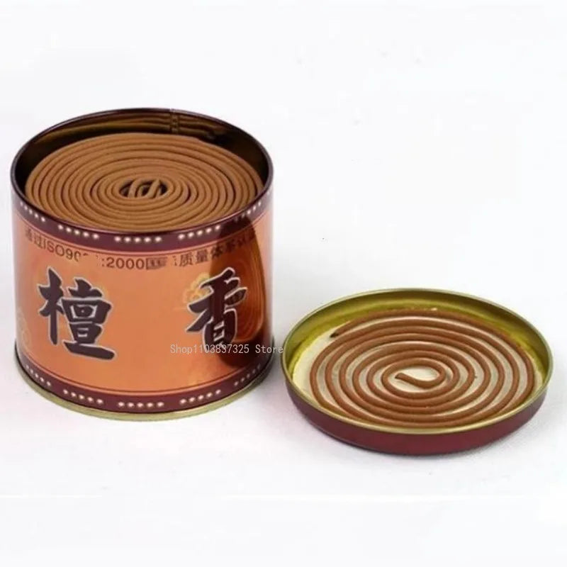 6 Hours 48 Discs Natural Agarwood / Sandalwood Household Offering Worship Budda Aromatherapy Yoga Meditation Air Purification