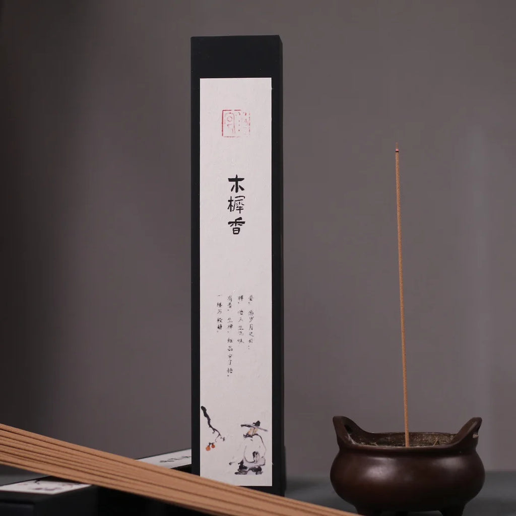 Plant Thread Incense Ambergris/Agarwood/Goose Pear Bed Tent Fragrance Bedroom Office Purify The Air and Soothe The Spirit