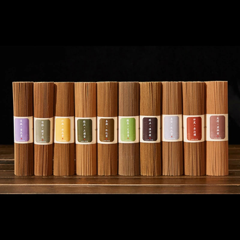 200g Incense Stick Indoor Agarwood Household Incense Natural Mugwort Mosquito Repellent Lavender Osmanthus Gardenia Aromatherapy