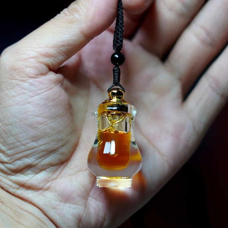 1g Hainan Agilawood Essential Oil Pendant Supercritical Extraction Distillation High Purity Meditation Calm Mind Relieve Stress