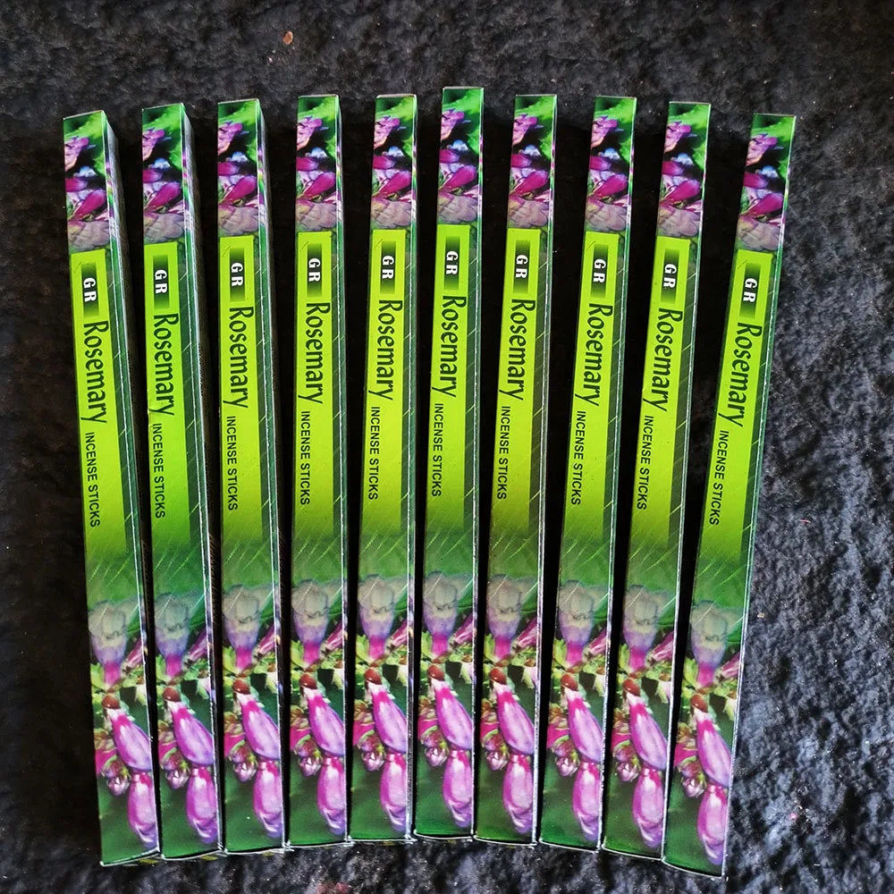 GR Natrual 10 Small Boxes Indian White Sage Incense Sticks Sandalwood OUDH Authentic Buddhism Supplies Bulk Sale Stick Incense