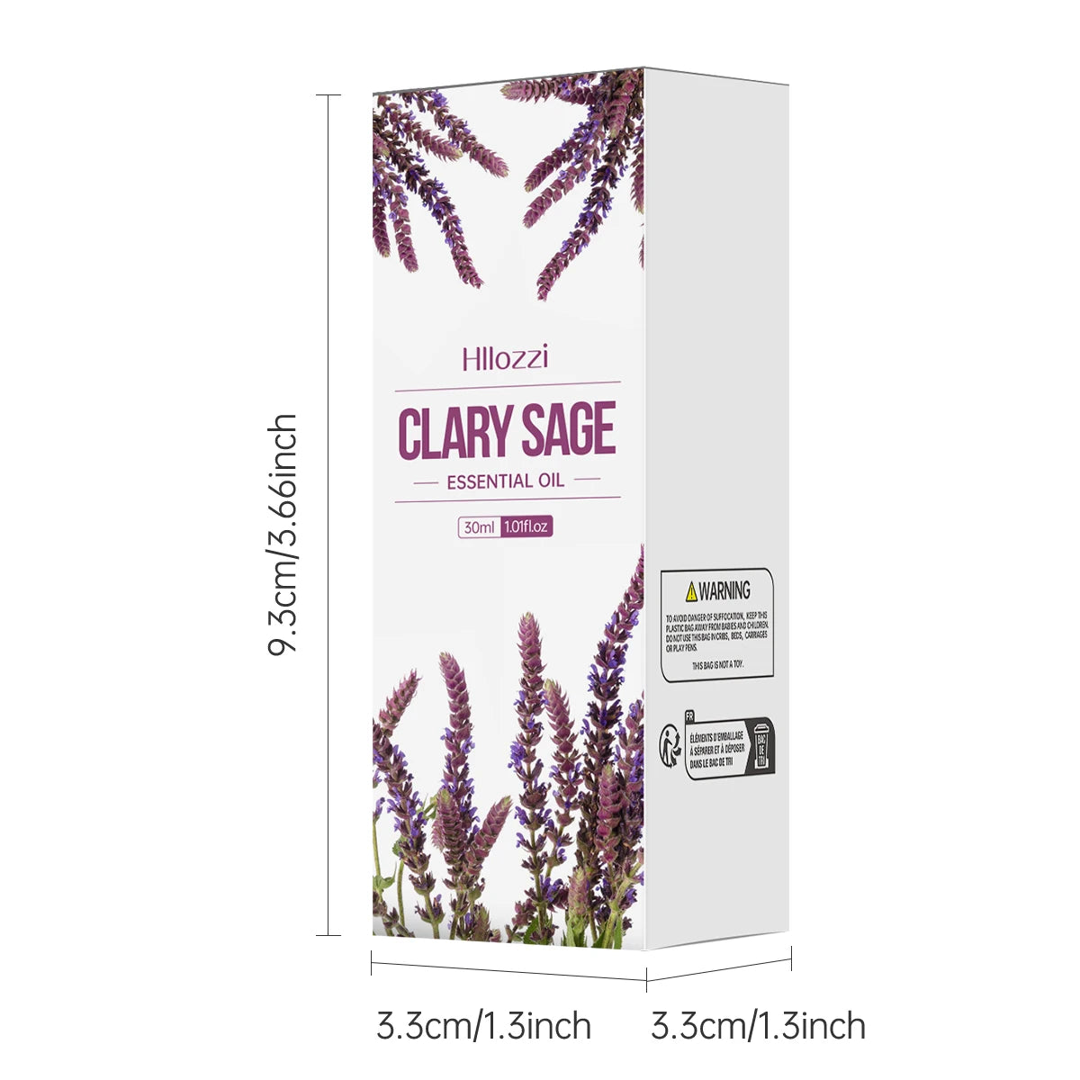 30ml clary sage essential oil pure essential oil skin care hair care can make hair smoother aromatherapy aromatherapy essential