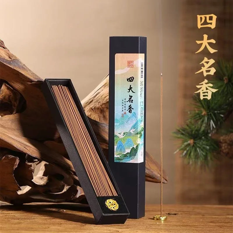 Hot Trending Wuchen Incense Sticks, Natural Agarwood Incense, Deep Woody Scent for Home Meditation Yoga