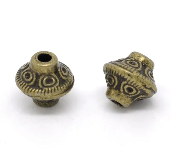Vintage Metal Beads 30/70/100/200pcs DIY Jewelry