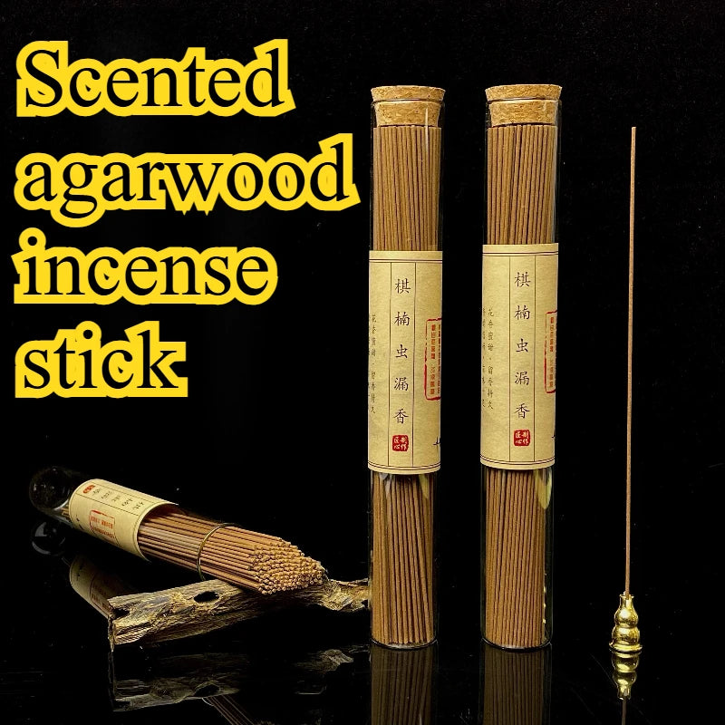 Natural Agarwood Incense Stick Household Bedroom Living Room No Additions Incense Relaxing Mind Promoting Sleep Purifying Air