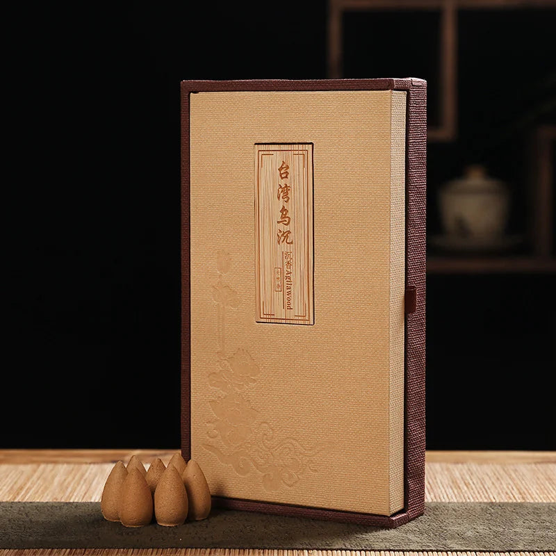 Reverse flow incense particle, Worship Buddha Sandalwood agarwood mugwort tower incense, Indoor backflow incense grains