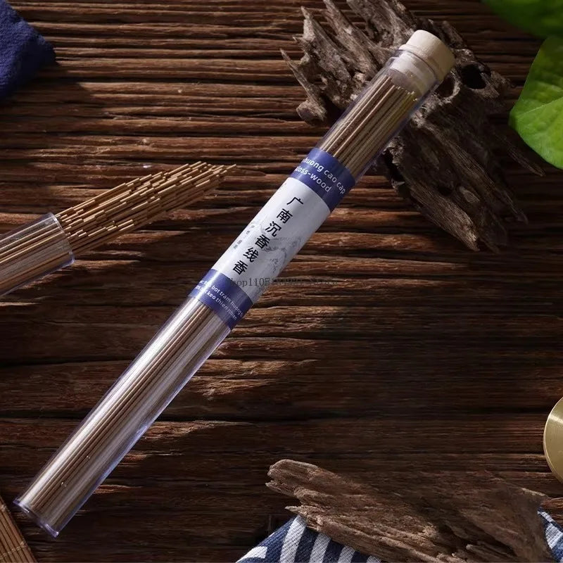 22G 7A Vietnam Nha Trang Agarwood Line Incense Household Study Meditation Help Sleep Soothe Body and Mind Aromatherapy Stick