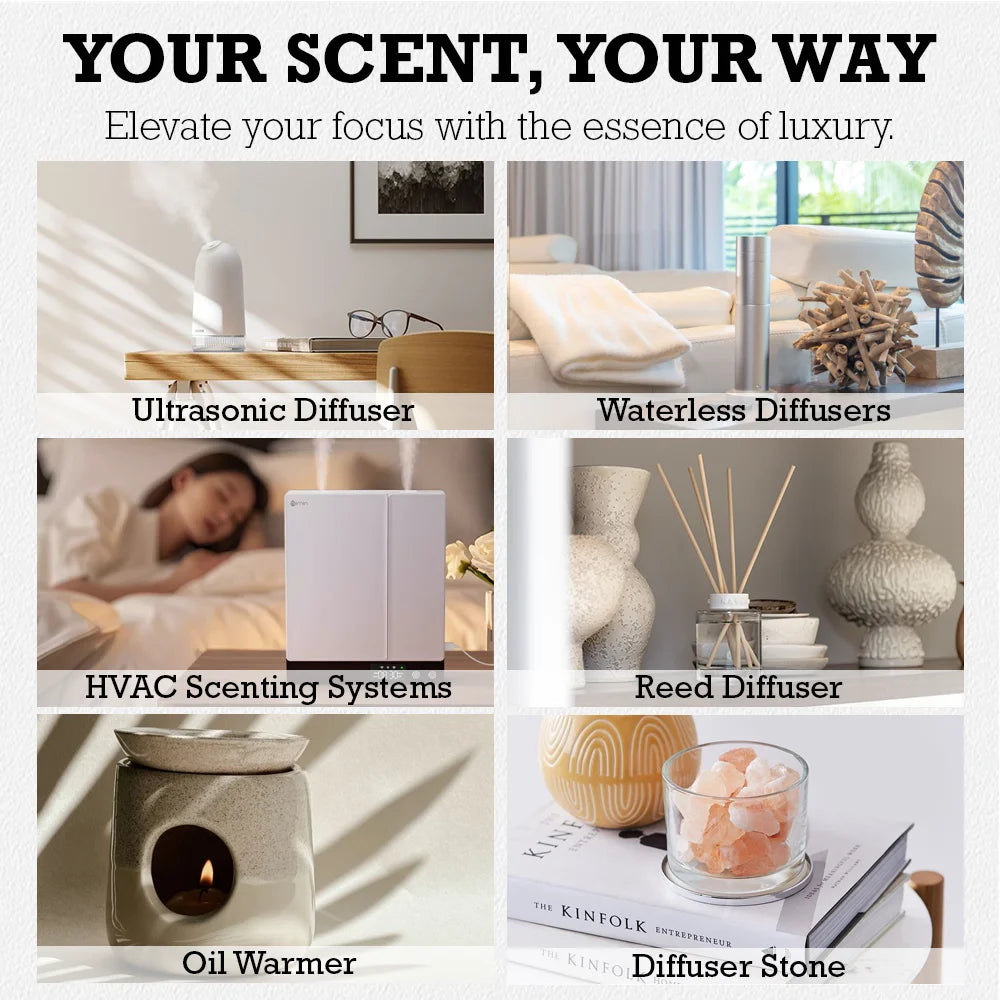 Aroma Diffuser Essential Oil Hotel Scent 200ML for Home Office SPA Car Fragrance Oil Perfume Oil Ritz Carlton Burj Al Arab