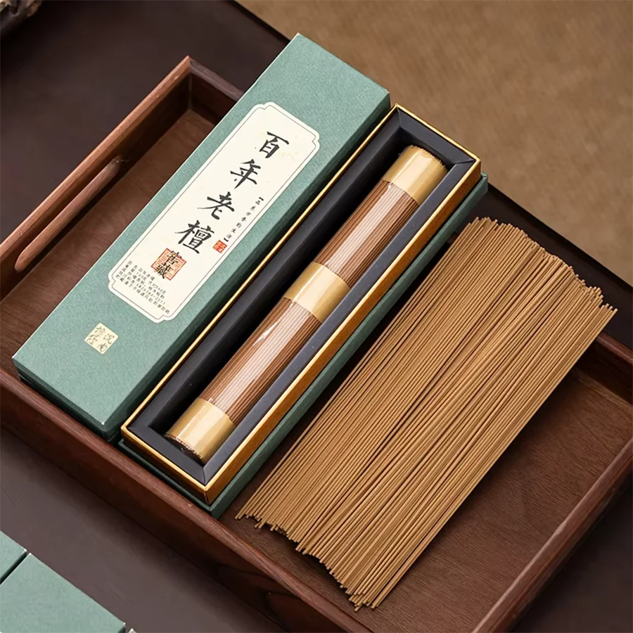 Six different scents of premium aromatherapy gifts, including sandalwood and agarwood incense sticks, suitable for home meditation and aromatherapy