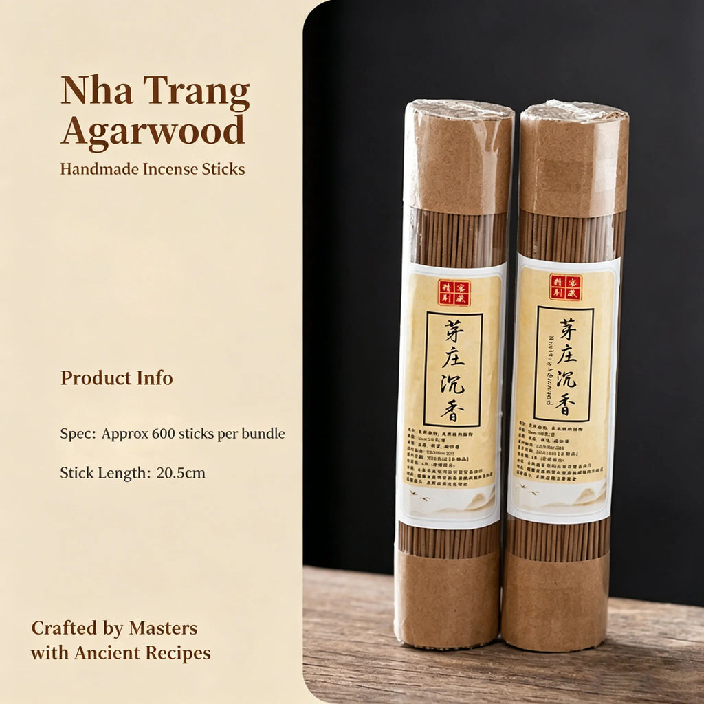 300/600Pcs Natural Sandalwood and Agarwood Incense Sticks, Long-Lasting Fragrance, Strong-Scented Incense with Natural Aroma, Suitable for Living Room, Bedroom, Study, Tea Room, Garden, Yoga, Meditation, and Includes a Burning Stand as a Gift