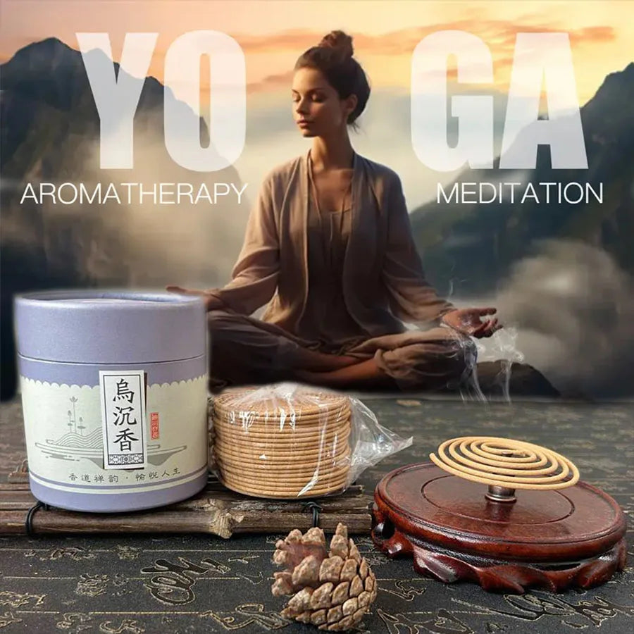 1 box of 48 plates of Laoshan Sandalwood, Hainan Agarwood Plate, fragrant incense, various flavors, give gifts to friends