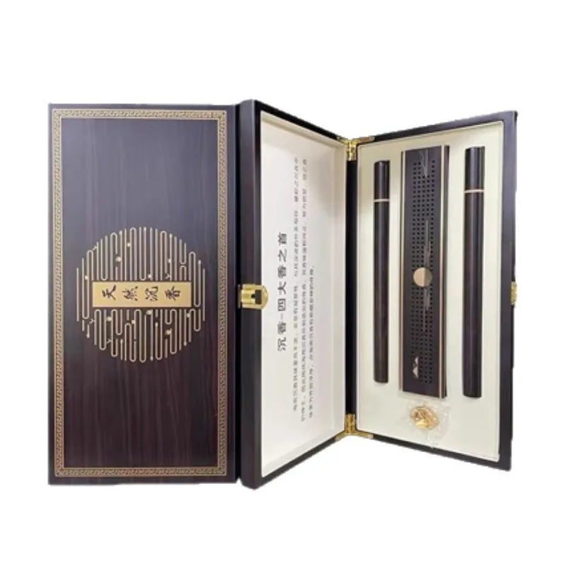 Chinan agarwood incense ebony 10g incense gift box, set gift box indoor household