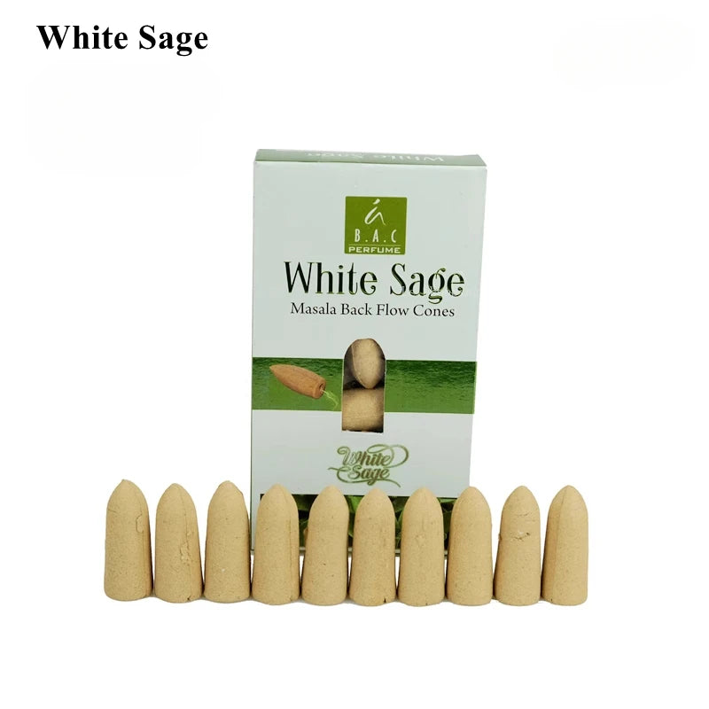 India NAGCHAMPA Backflow Incense Peruvian Sacred Wood agilawood Indoor Office Tea Room Viewing Smoke Purify The Air Cone Incense