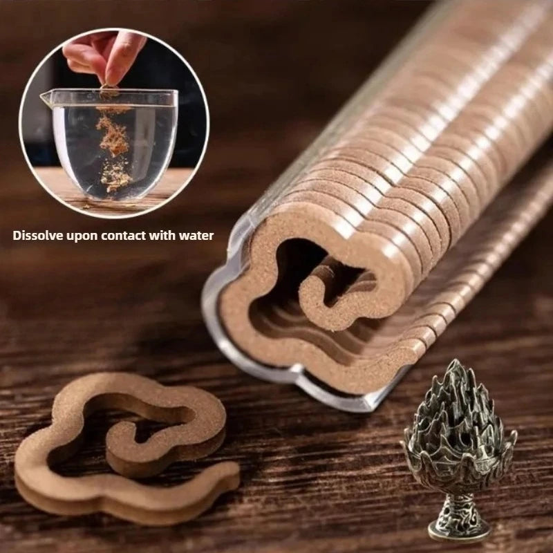5 Bottle of Small Xiangyun Coiled Incense Nha Trang Agarwood and Sandalwood Ambergris, Multiple Scents (42 Pieces Per Bottle)