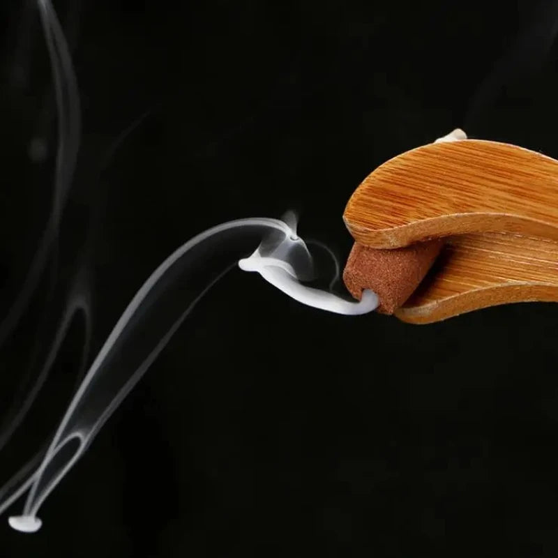 Sandalwood Backflow Incense Cones Handmade Agarwood Cones Incense Help Sleep Wormwood Incenso Drive Away Mosquitoes