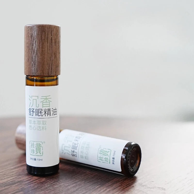 10ml Natural Agarwood Sandalwood Essential Home Bedroom Oil Purify The Air Calm The Mind and Aid Sleep Compound Essential Oil