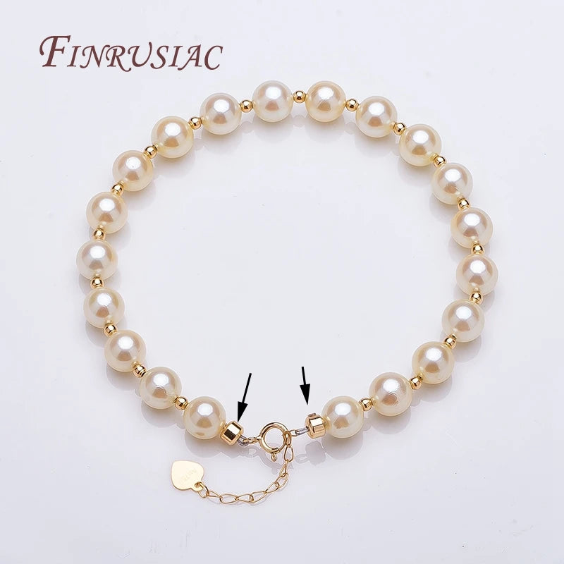 18K Gold Plated Crimp Beads 2.4mm 3mm