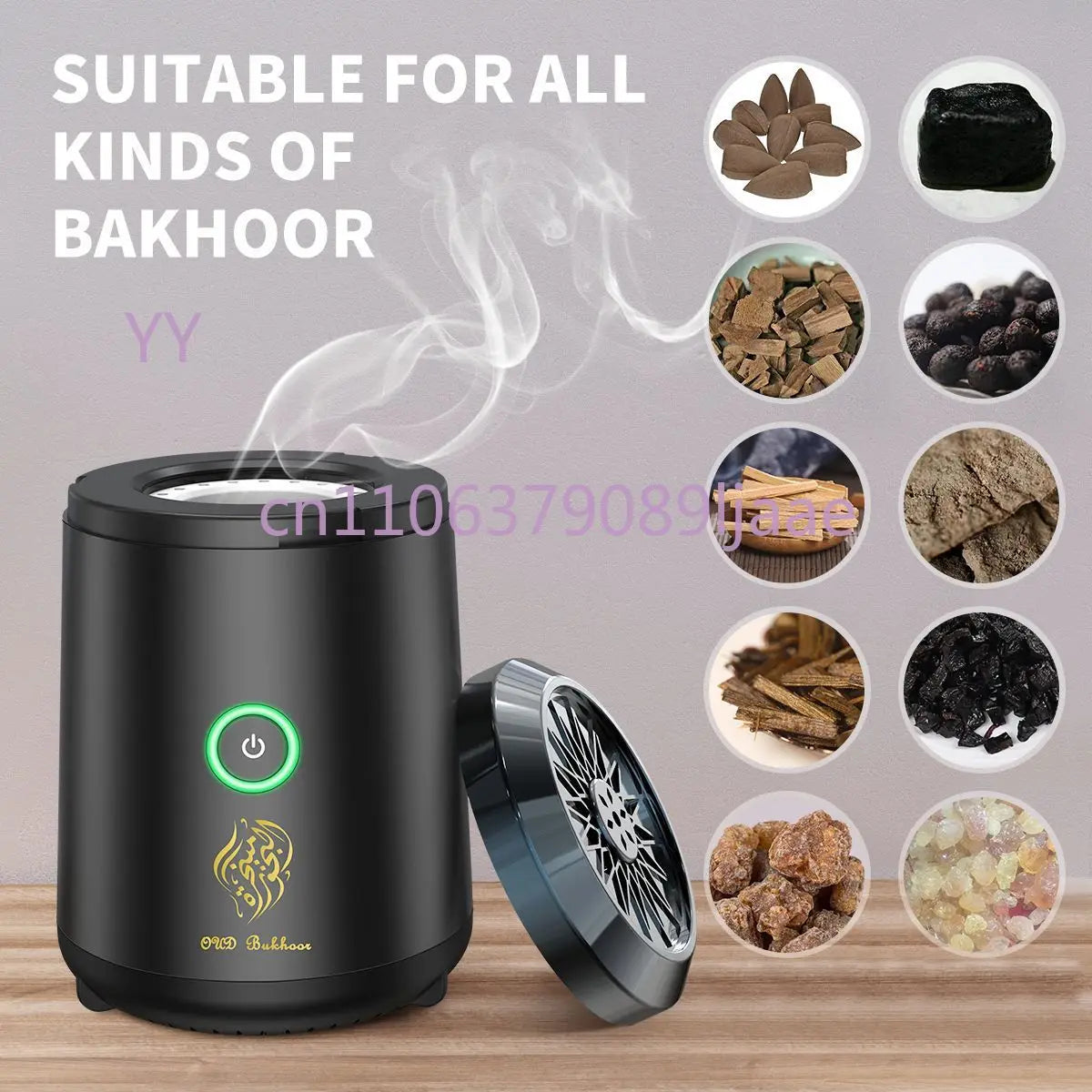 Electric incense burner with speaker BK-18 SQ-600