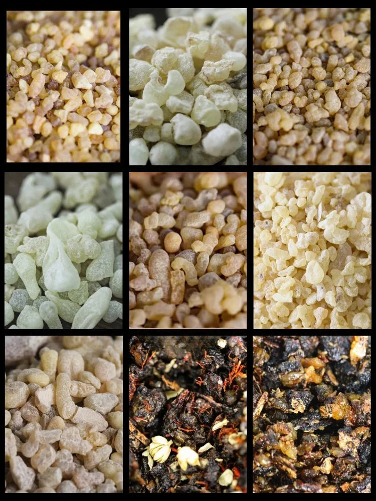 12 Styles Frankincense Set Home Indoor/study/office/tea Room/yoga Room Aromatherapy Supplies Blending Incense Resin Materials