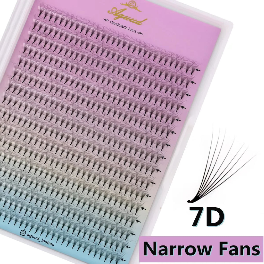 AGUUD XL Premade Volume Fan Lashes 4D-8D Natural Long